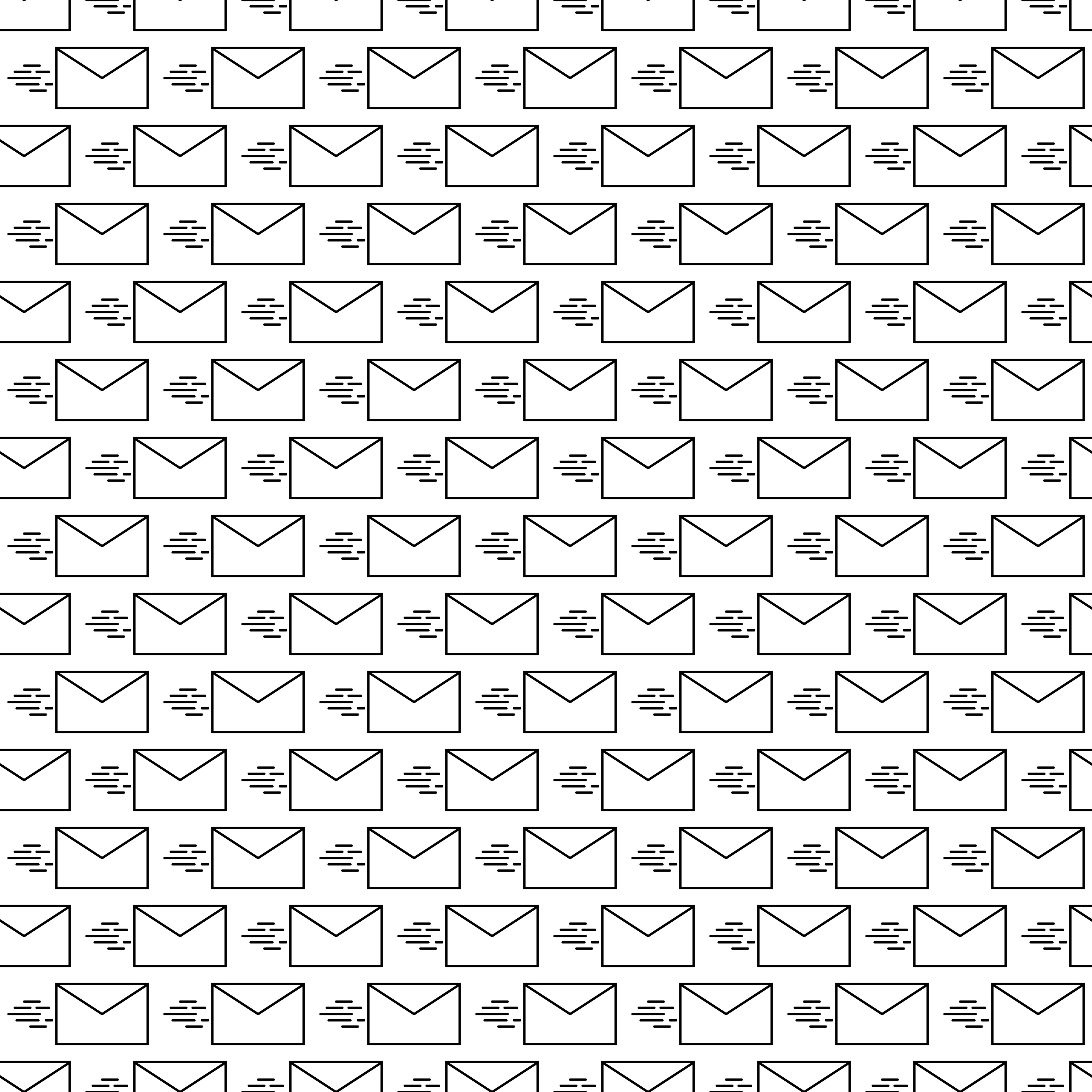 Mail Seamless Pattern